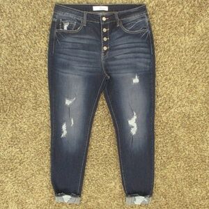 KanCan Dark Blue Skinny Jeans